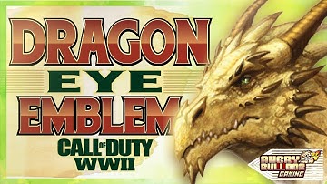 COD-WWll DRAGON EYE EMBLEM TUTORIAL │1080P