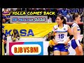 Yolla comes back .... BANDUNG BJB Vs JAKARTA BNI _ PROLIGA 2020 putri