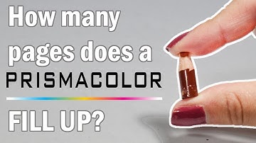 HOW MANY PAGES DOES A PRISMACOLOR FILL IN!?