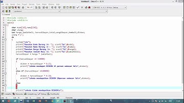 Tutorial Membuat Program Kasir
