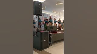 Afifa sedang latihan jaipong katumbiri untuk perpom [SANGGAR TARI PUSPAWANGI ]