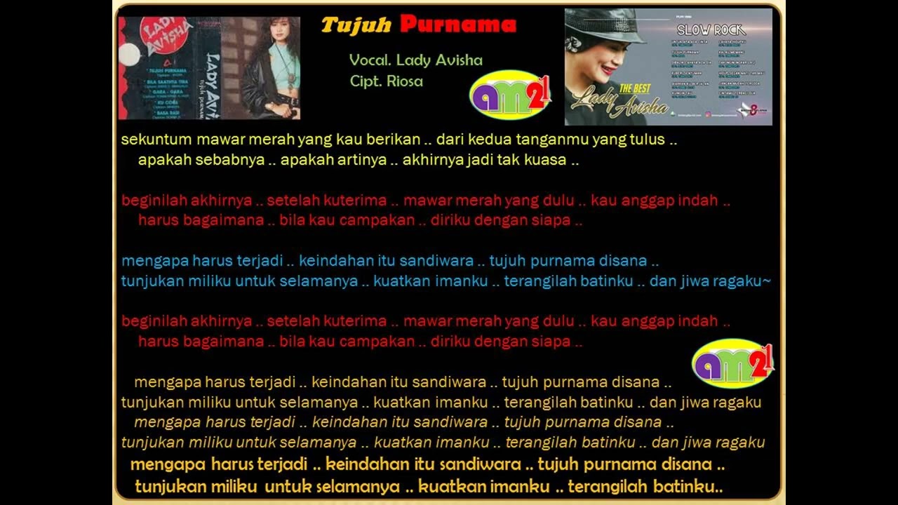 Tujuh Purnama - Lady Avisha | lagu21
