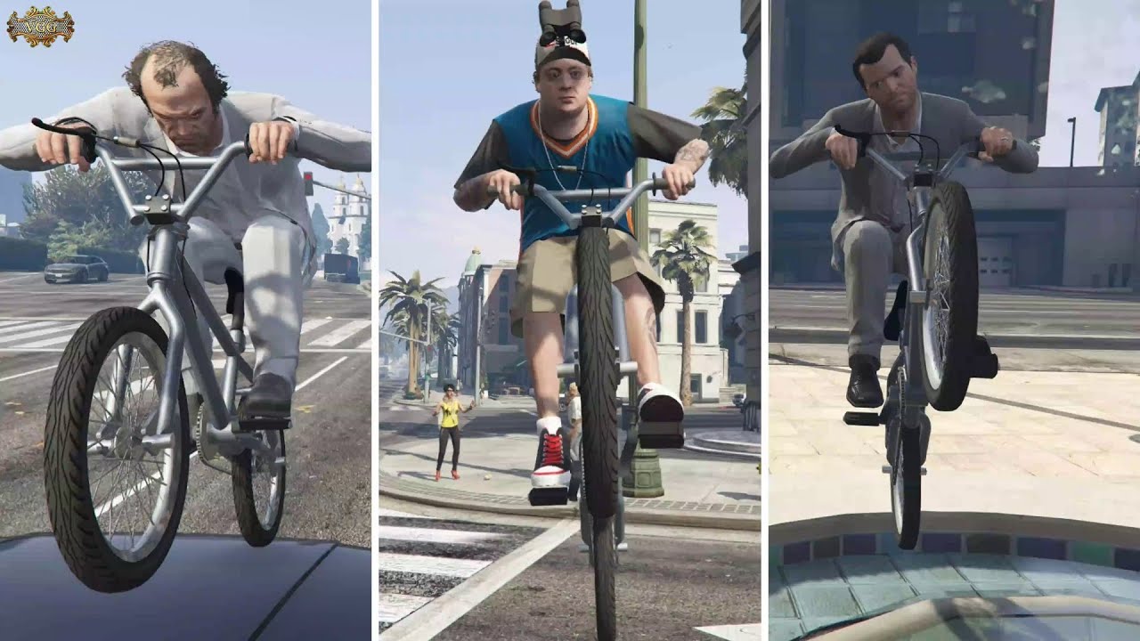 Trevor vs Jimmy vs Michael BMX Tournament! You Choose The Winner!