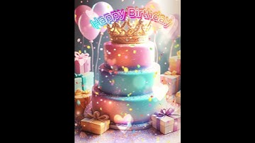 Thumbnail of Happy Birthday Princess  Disney-Inspired Crown Celebration Song