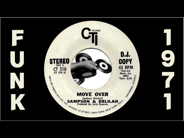 Samson & Delilah - Move Over [CTI Records] 1971 Funk 45