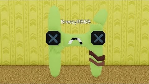 How to get H LETTER DAMAGED BACKROOMS MORPH in Backrooms Morphs (ROBLOX)