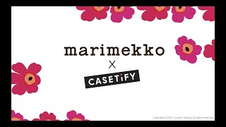 (Unofficial) MARIMEKKO X CASETIFY Collaboration Advertising / Motion Graphic