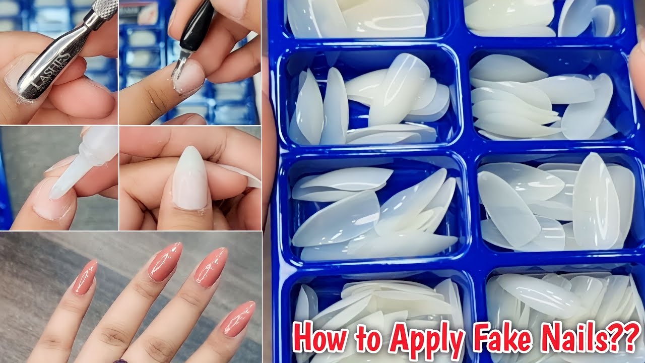 How To Apply Fake Nails Like A Pro Quick Easy False Nails Tips Maxresdefault