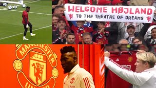 André Onana first visit to Old Trafford | Unveiling Rasmus Hojlund |Man Utd vs RC Lens