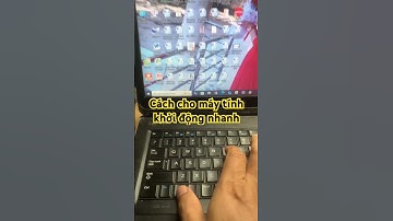 Hướng dẫn xoá rác cho máy tính khởi động nhanh hơn #shorts #maytinhcham