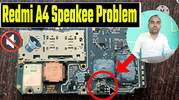 How to solve Ringer Speaker Problem In Redmi A4 5G | redmi a4 5G ringer jumper solution