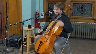 05 - Michael G. Ronstadt - Live at Leo Coffeehouse - BACH CELLO SUITE 1 IN G (PRELUDE)