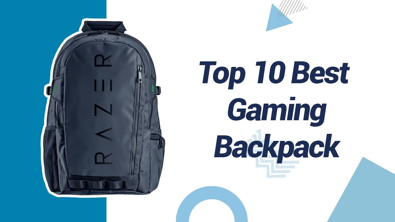 Top 10 Backpack for Gamer's | Best Gaming Backpacks - YouTube
