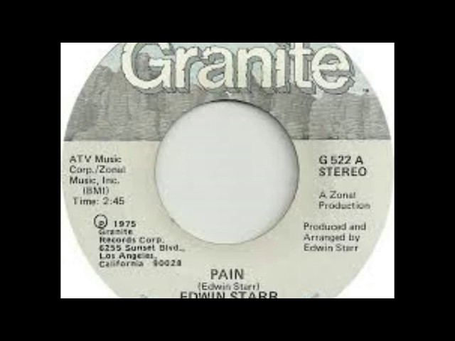 Edwin Starr - Pain