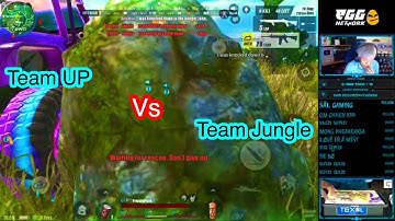 Team UP Vs Team Jungle | Custom Zeroo Gaming | Rules Of Survival | Streamer KH
