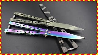 Нож бабочка из Китая с AliExpress Балисонг Balisong Butterfly Knife Нож бабочка из Китая с AliExpress Балисонг Balisong Butterfly Knife