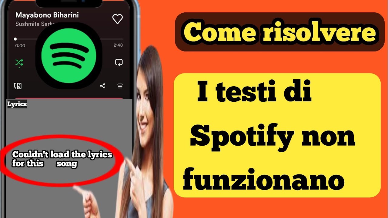 Come risolvere il problema con i testi di Spotify che non funzionano