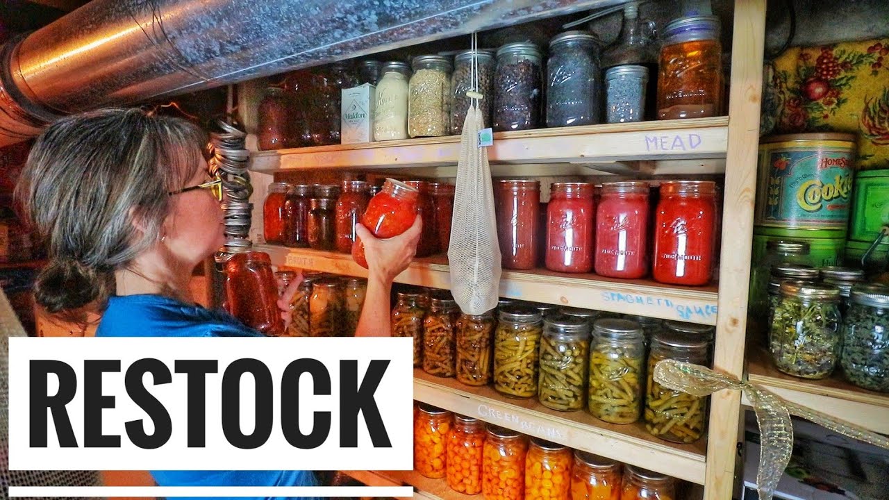 My Homestead Pantry | Mid-Preserving Season Update - YouTube