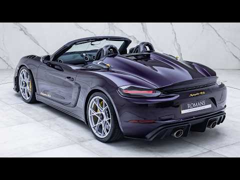 YouTube video preview for Viola Metallic and Exposed Carbon: A 718 Spyder RS at Romans International