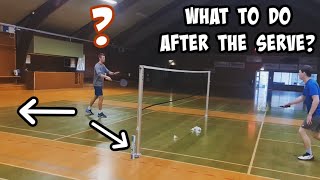 WHAT To do after the Serve? 3 Expert Badminton TACTICS and SPEED EXERCISES