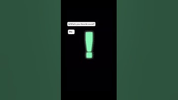 Thumbnail of Exclamation mark sounds in fisch #fisch  #edit #sound