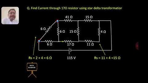 Animations | Star Delta transformation | Current division Rule | In HINDI