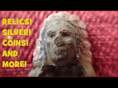 THE INDIAN MUMMY RISES! Silver Coins, Relics and More Metal Detecting Colonial Properties In CT - ë™ì˜ìƒ