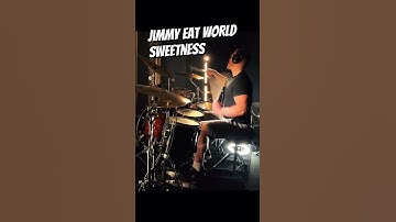 JIMMY EAT WORLD - SWEETNESS | Drum Cover #short #shorts