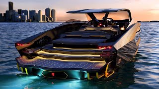 Lamborghini is no stranger to the boating industry, it developed a
pair of marine engines in 1980s, but has never made its own boat. took
step to...