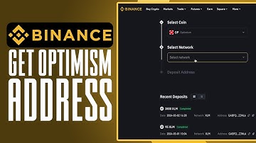 How To Get Optimism Address In Binance (2025) Fast Tutorial