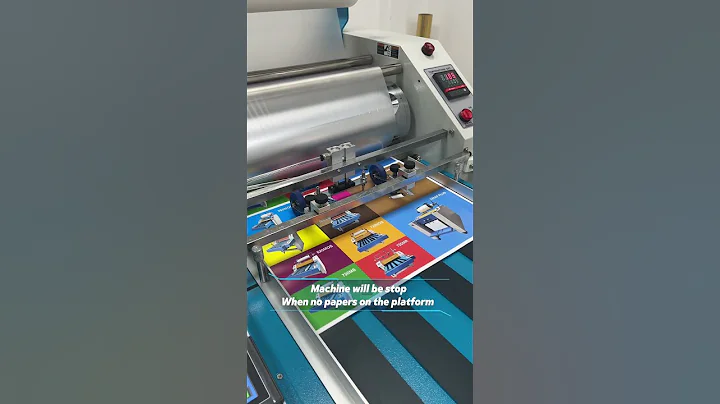 500MOS High speed hydraulic laminating machine #laminator #lamination #laminatingmachine