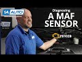 Check Engine Light? Mass Airflow Sensor (MAF) Circuit: Code P0102