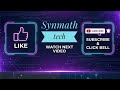 CMD// Synmath tech