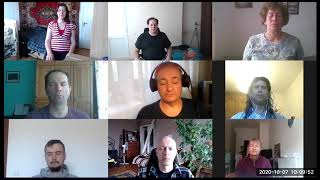 2020-10-07 Жёсткие тренировочные упражнения -  Hard Routings Trainings over ZOOM scientology