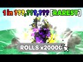 Roblox sols rng but i roll 20000 times