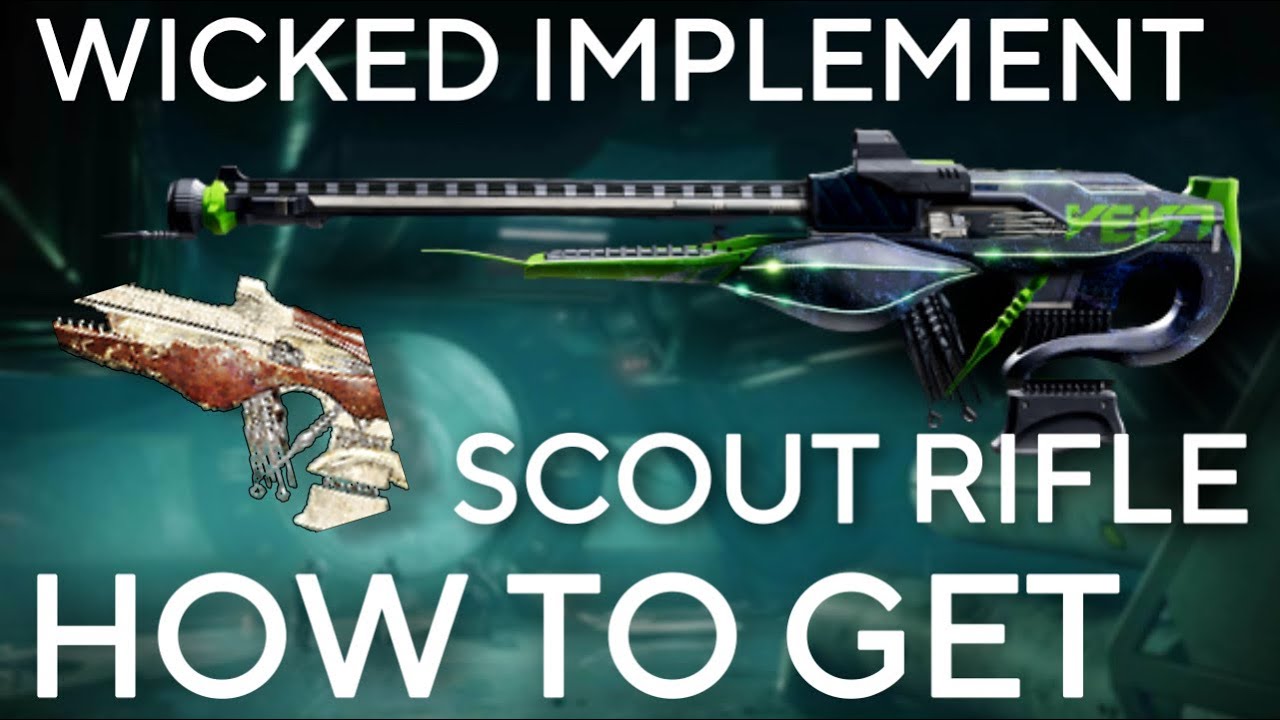 HOW TO GET WICKED IMPLEMENT! In Destiny 2 Season Of The Deep YouTube