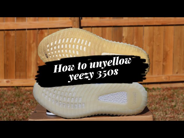 to FIX on YEEZY 350s - YouTube