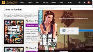 How To Download (GTA V) From Official Rockstar Social Club | Website 2019