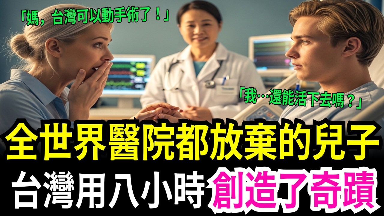 歐美名醫全說不可能，台灣醫師卻說了一句話讓全家淚崩