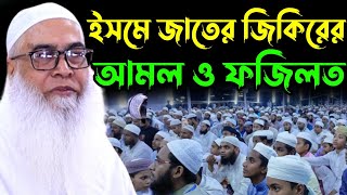 ইসমে জাতের জিকিরের আমল ও ফজিলত || শায়েখ মাওলানা আব্দুল আউয়াল সাহেবের নতুন ওয়াজ  Maulana Abdul Awal