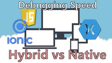 Hybrid JS vs Native Mobile Frameworks: Debugging Speed