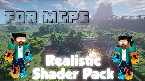 Realistic Shader Pack For Mcpe: YamaRin Shader #1