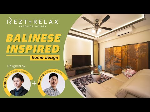 Balinese Inspired Home Design at Savannah Condo | Rezt+Relax Interior Design