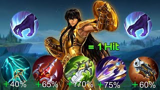 SUPREME CHOU NEW JUNGLE BUILD AND ROTATION FOR SOLO RANK (Must Try) | Mlbb Chou One Shot 