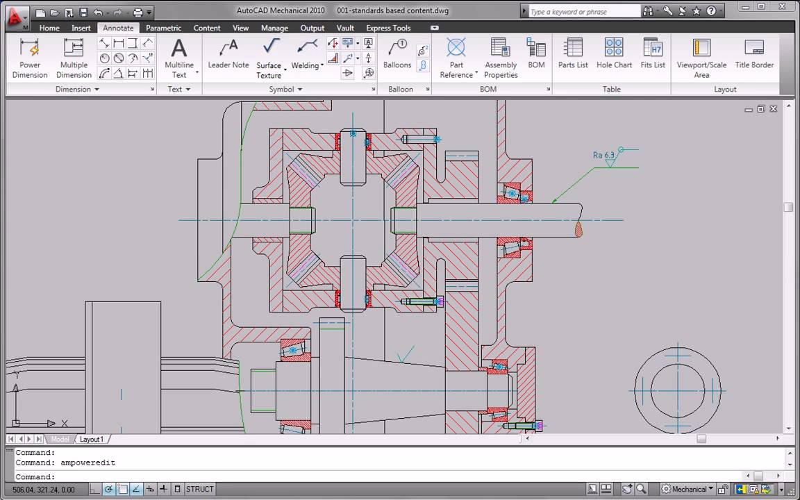 Khám phá AutoCAD Mechanical 2010: Công cụ thiết kế cơ khí hàng đầu