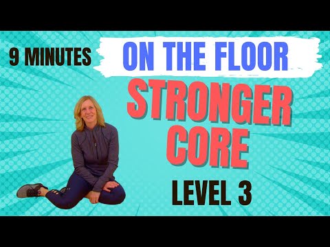 Floor Core Exercises for Seniors and Beginners | Level 3