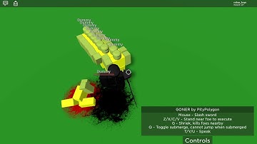 Roblox Script Showcase: Goner