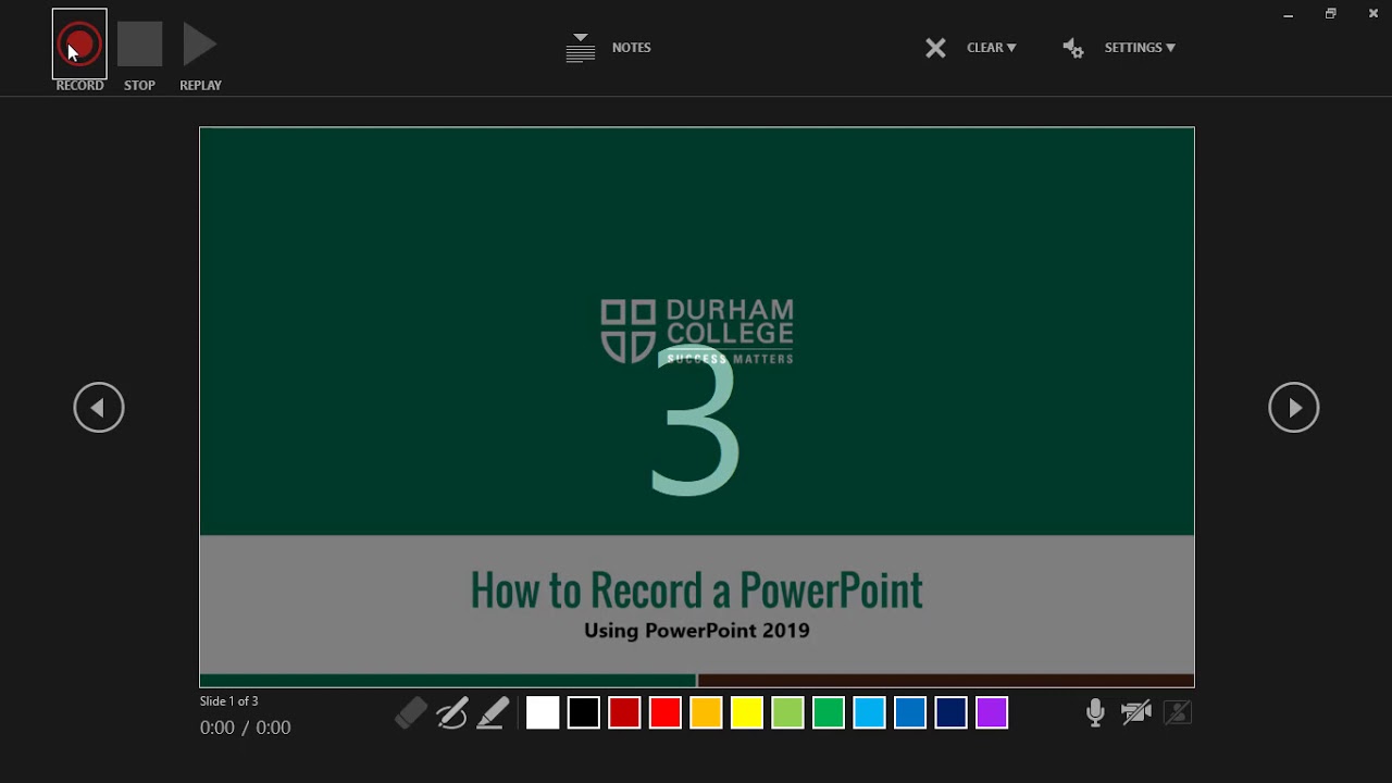 how to record a microsoft powerpoint presentation