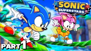 ✨ Sonic Superstars!!  - Sonic & Amy Play Sonic Superstars!! (Part 1)