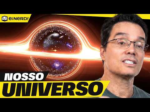 Thumbnail do vídeo: NÓS ESTAMOS DENTRO DE UM BURACO NEGRO?